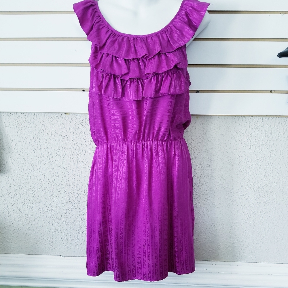 Amanda UpRichard 100% Silk Mini Dress size M
